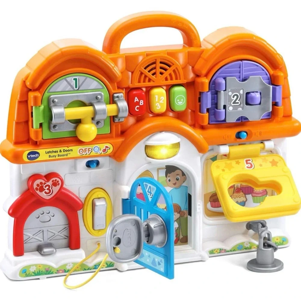 VTech Latches and Doors Busy Board
